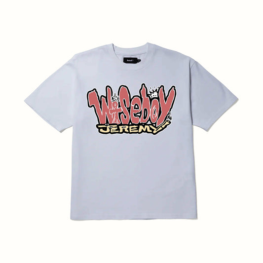 Wiseboy Jeremy White T-Shirt